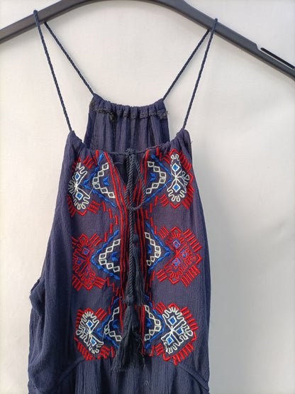 OTRAS. Top/vestido bordado T.u(s)