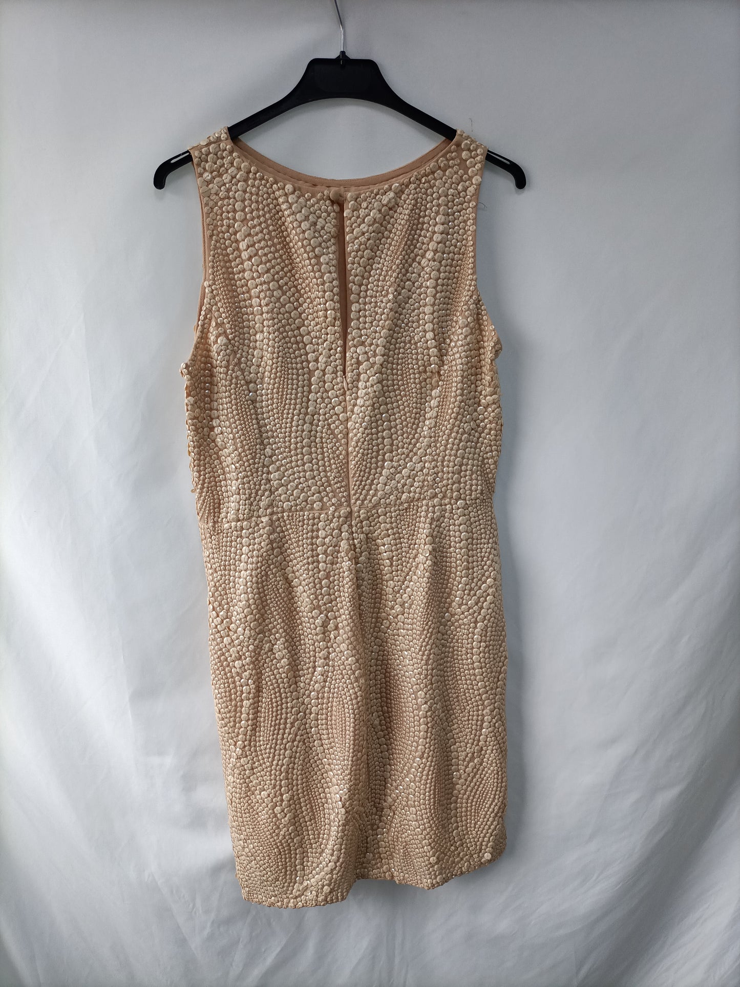 PEDRO DEL HIERRO. Rhinestone dress size 38