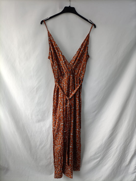 OTRAS. Vestido midi flores T.u(s)