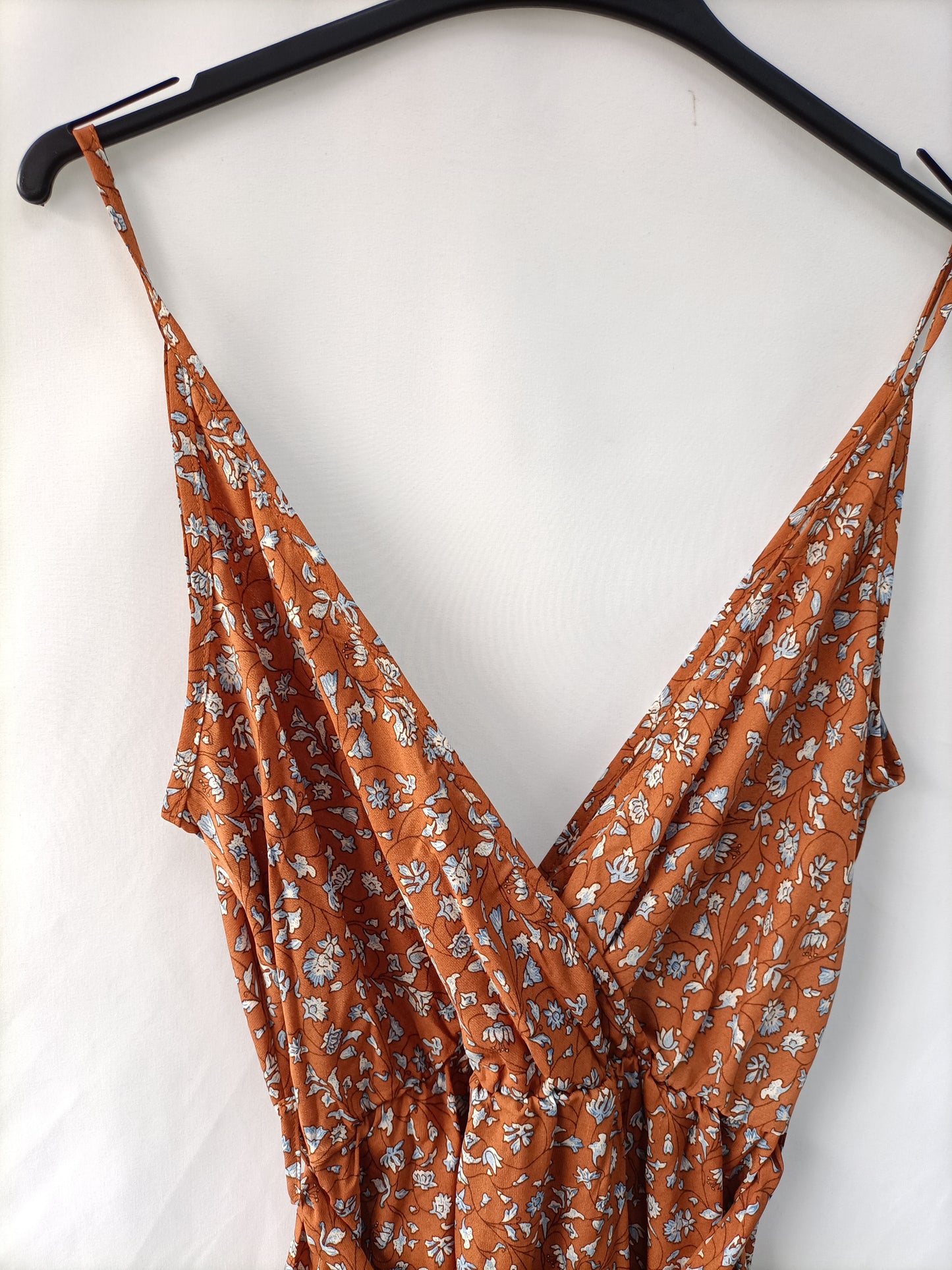 OTRAS. Vestido midi flores T.u(s)