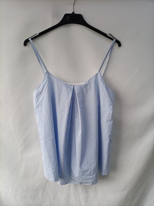 OTRAS. Top rayas azul y blanco Tu(s)