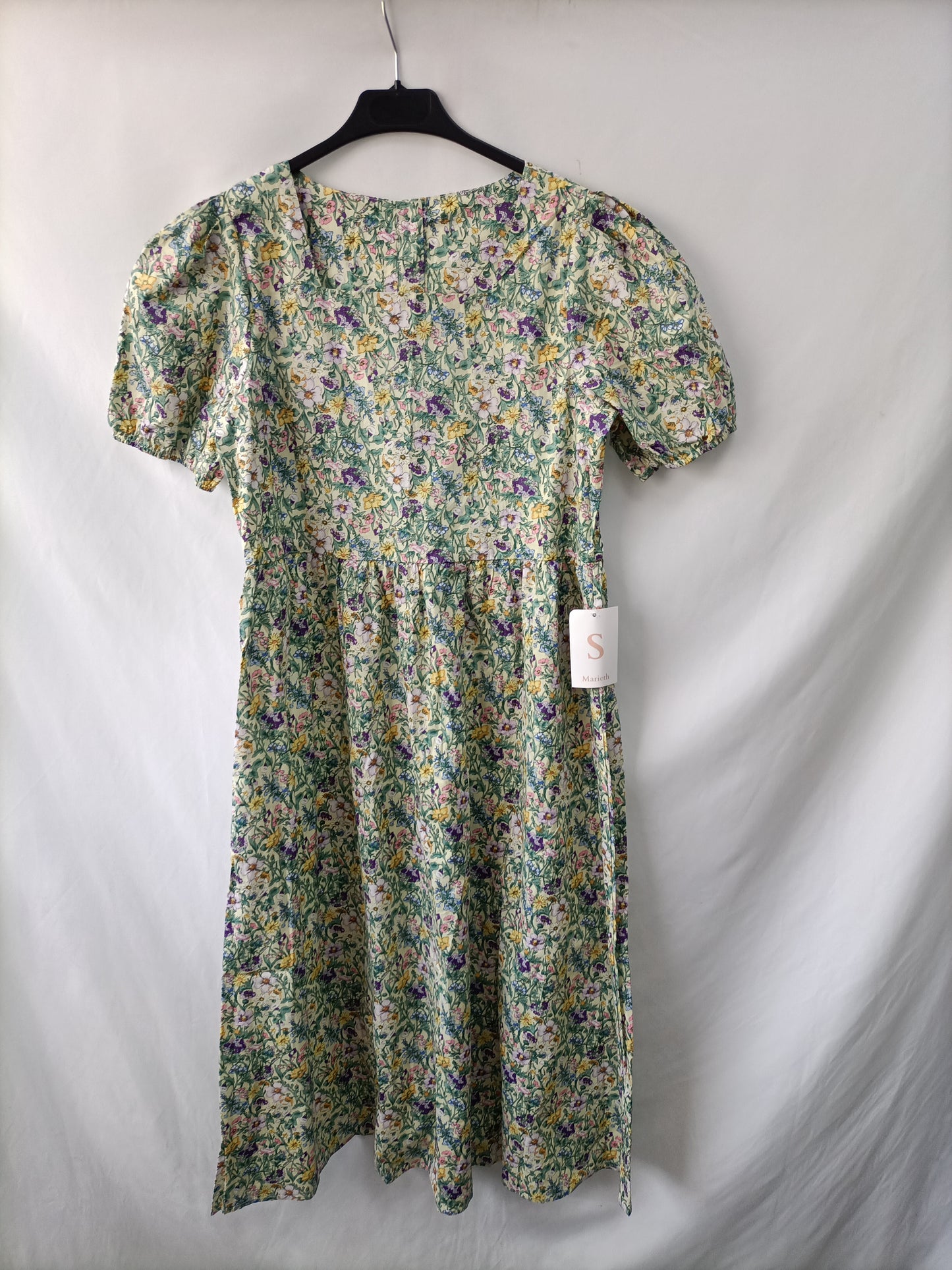 MARIETH. Ts floral midi dress