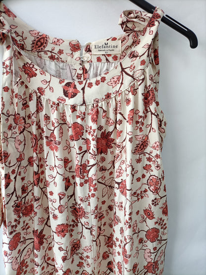 ELEFANTINE.Mono largo fluido oversized T.xs