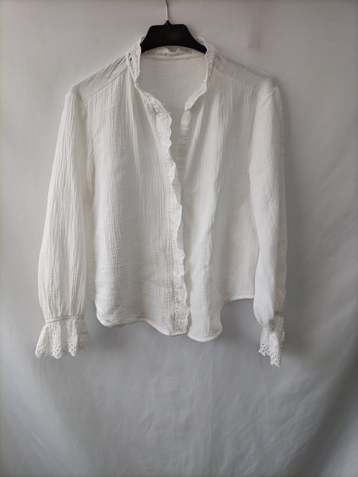 OTRAS.Blusa algodón bordada TU(S)