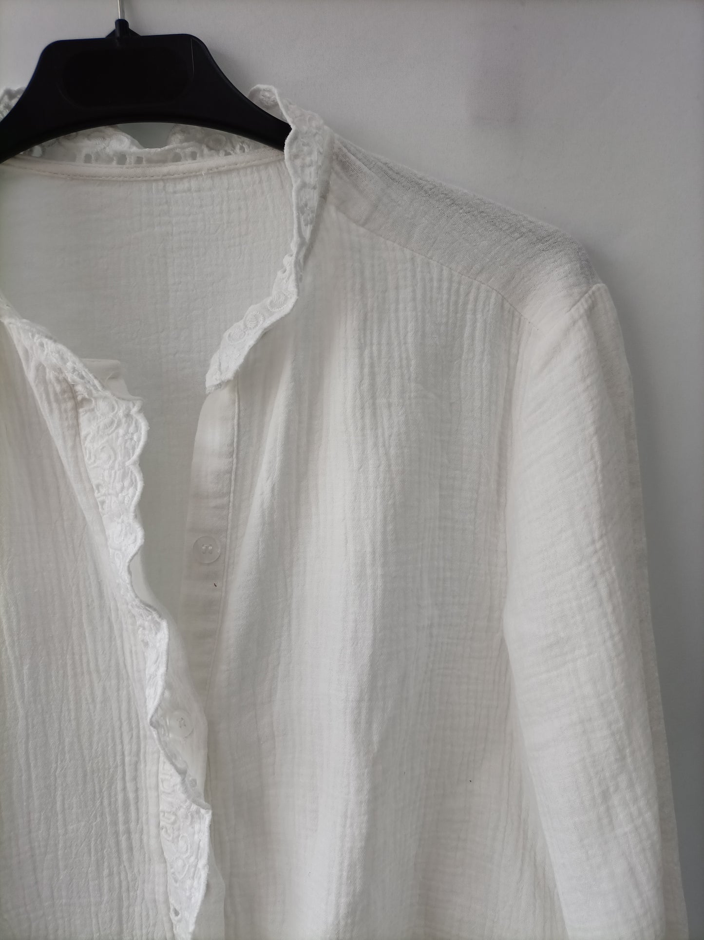 OTRAS.Blusa algodón bordada TU(S)