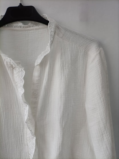 OTRAS.Blusa algodón bordada TU(S)