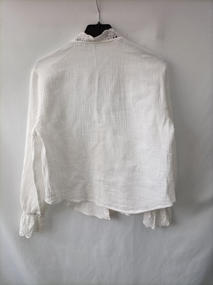 OTRAS.Blusa algodón bordada TU(S)