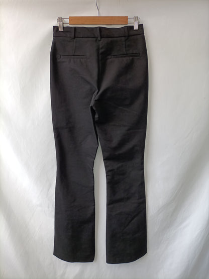 ZARA. Black flared trousers Tm