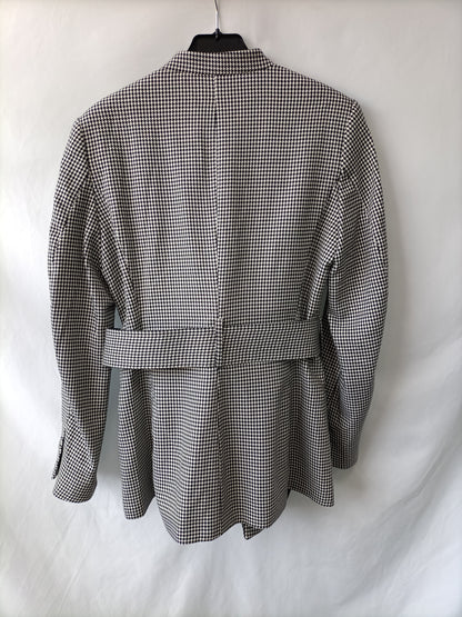 ZARA. Blazer pata de gallo T.l
