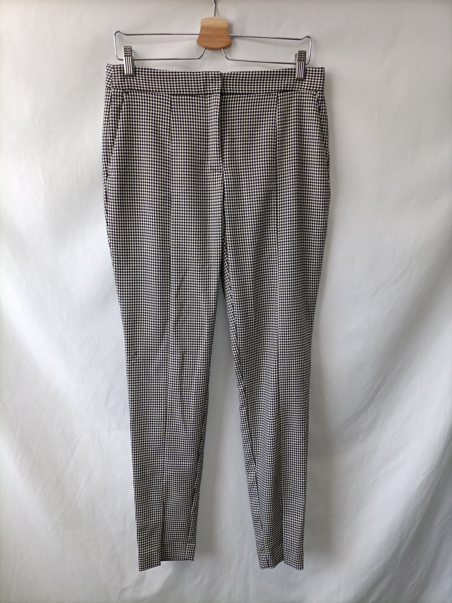 ZARA. Houndstooth trousers Tm
