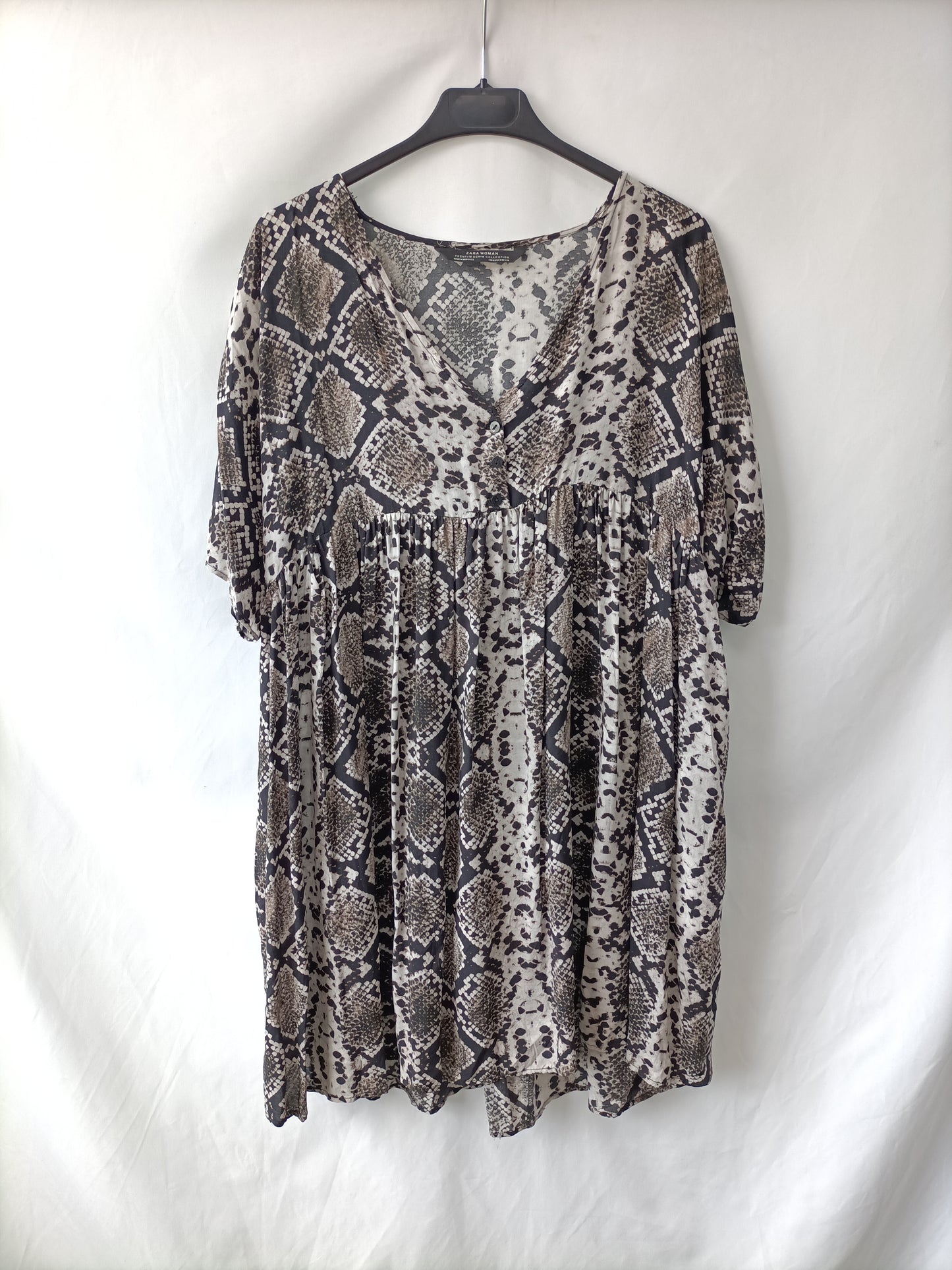 ZARA. Animal print dress TM