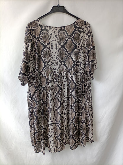 ZARA. Animal print dress TM