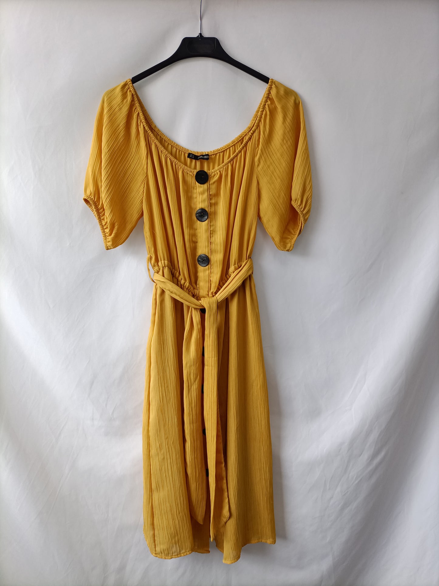 ZARA. Ts pleated midi dress