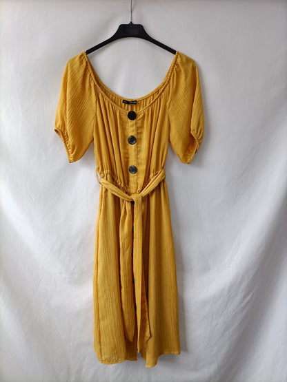 ZARA. Ts pleated midi dress