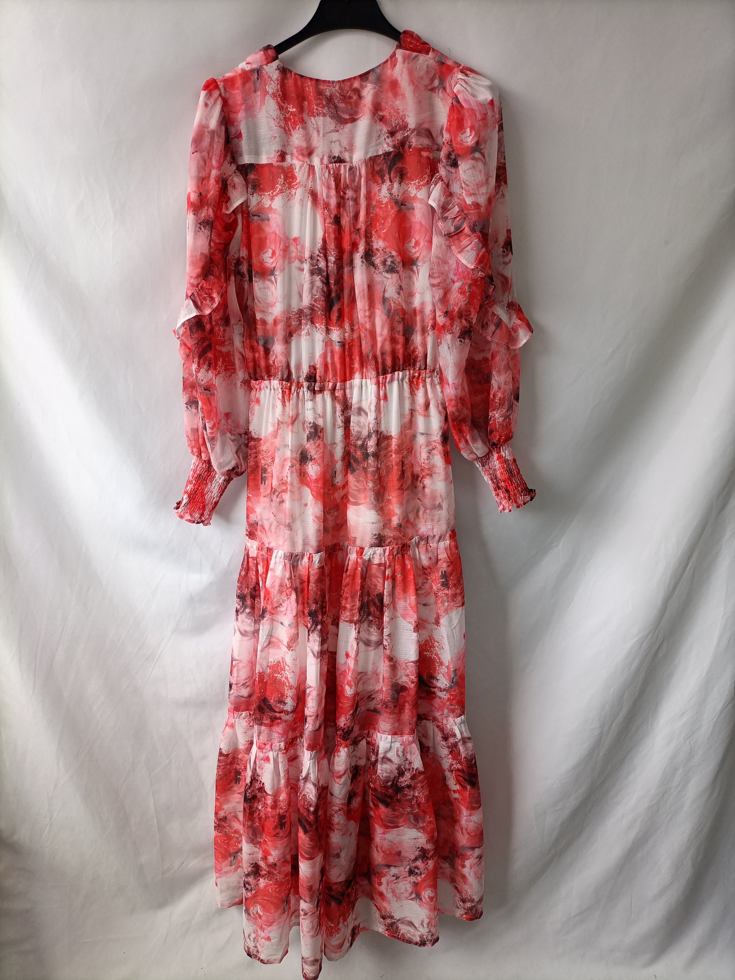 PANAMBI. Vestido largo estampado T.36