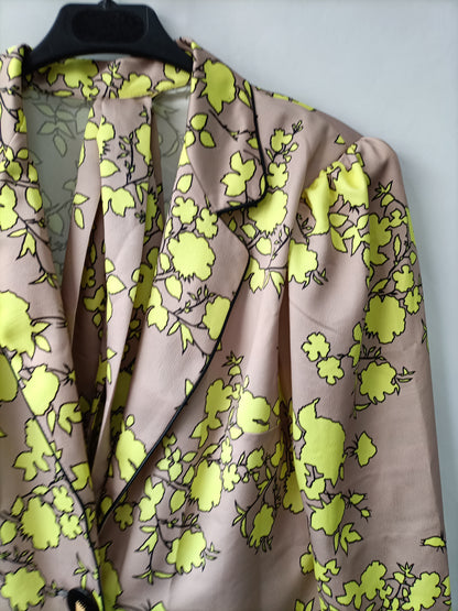 PANAMBI. Floral blazer size 36
