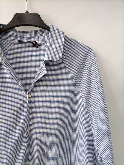 ANTIK BATIK. Camisa cuadros T.38