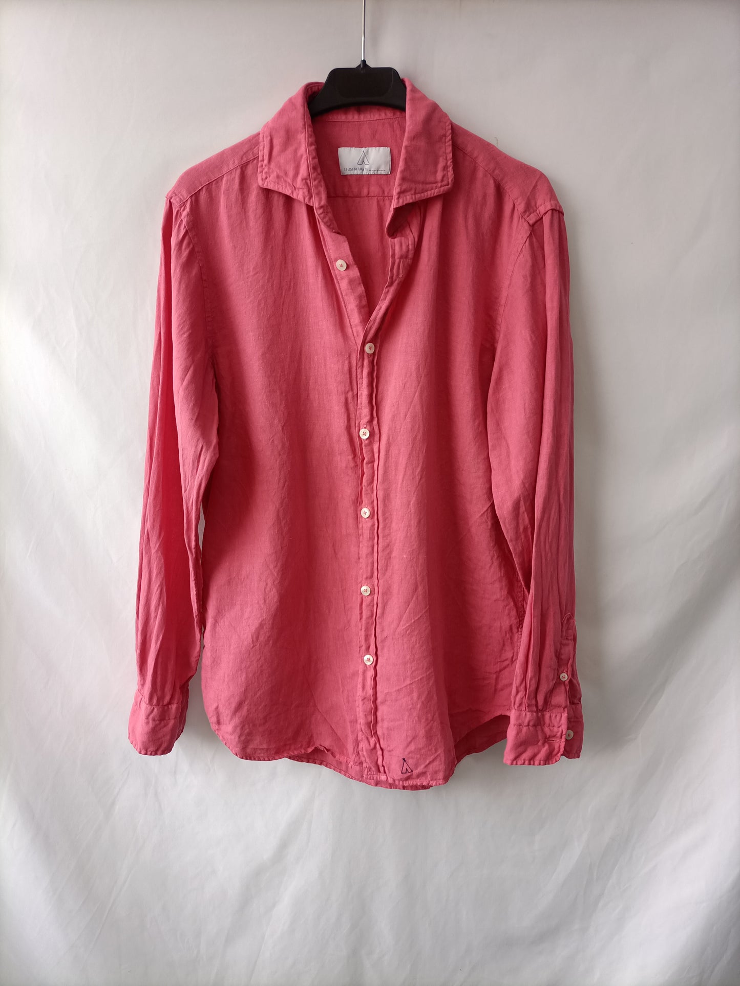 TIPI TENT. Camisa rosa linoTu(s) (hombre)