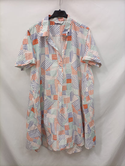 FANTASTIC COMPANY. TL Printed Wide Dress