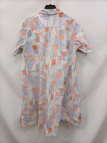 FANTASTIC COMPANY. TL Printed Wide Dress