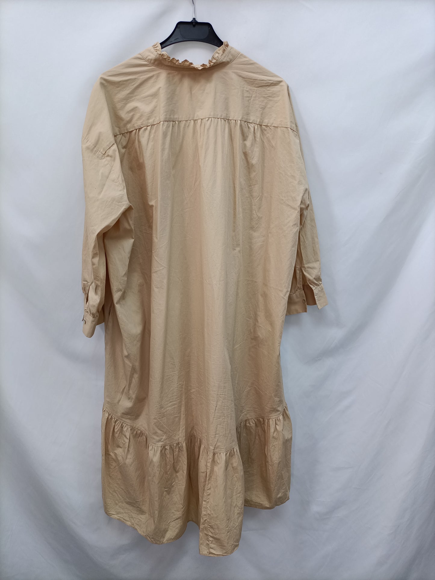 ZARA.Beige oversized dress TM