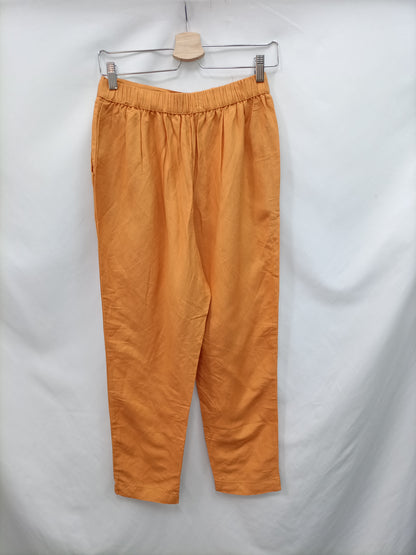 OYSHO.Pantalones anchos Lino T.M