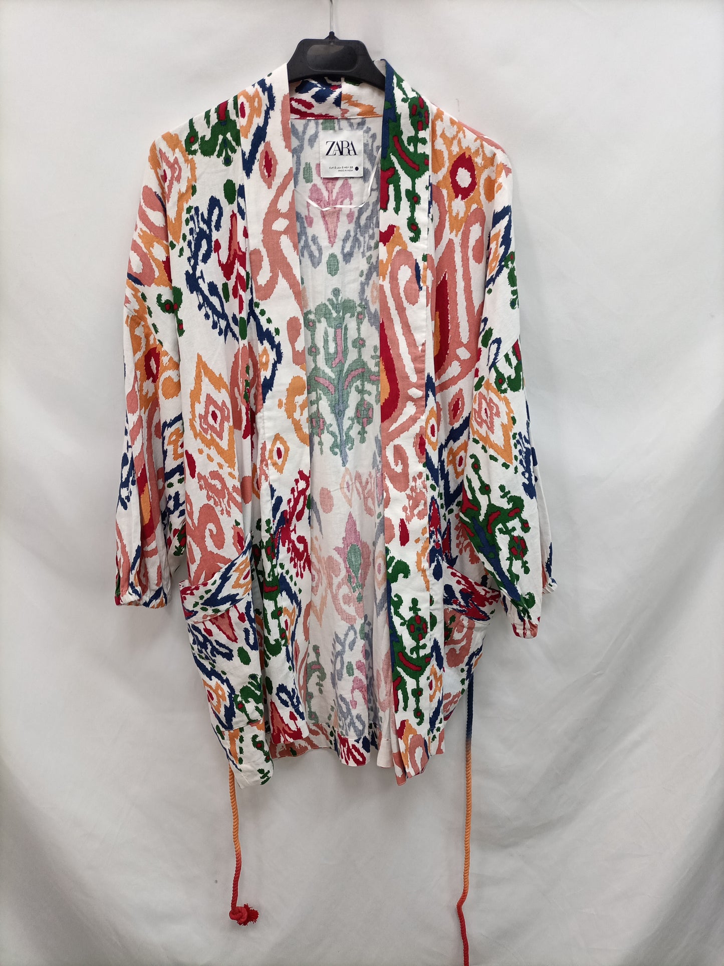 ZARA.Kimono estampado T.S