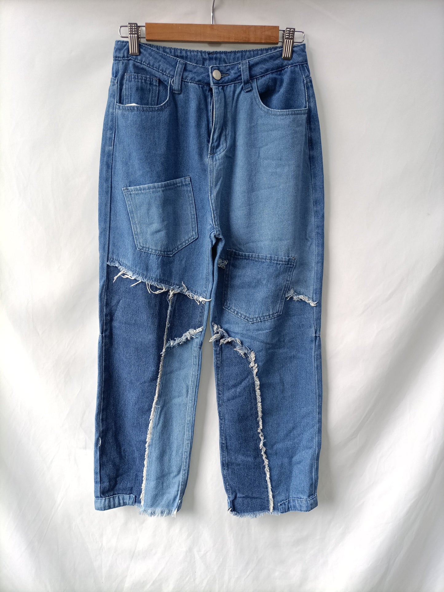 OTHERS. Fringed pants with Ts pockets