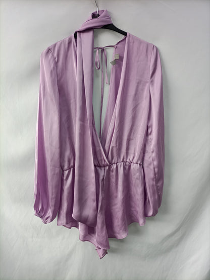 ASOS. Ts flowy pink jumpsuit