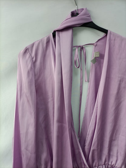 ASOS. Ts flowy pink jumpsuit