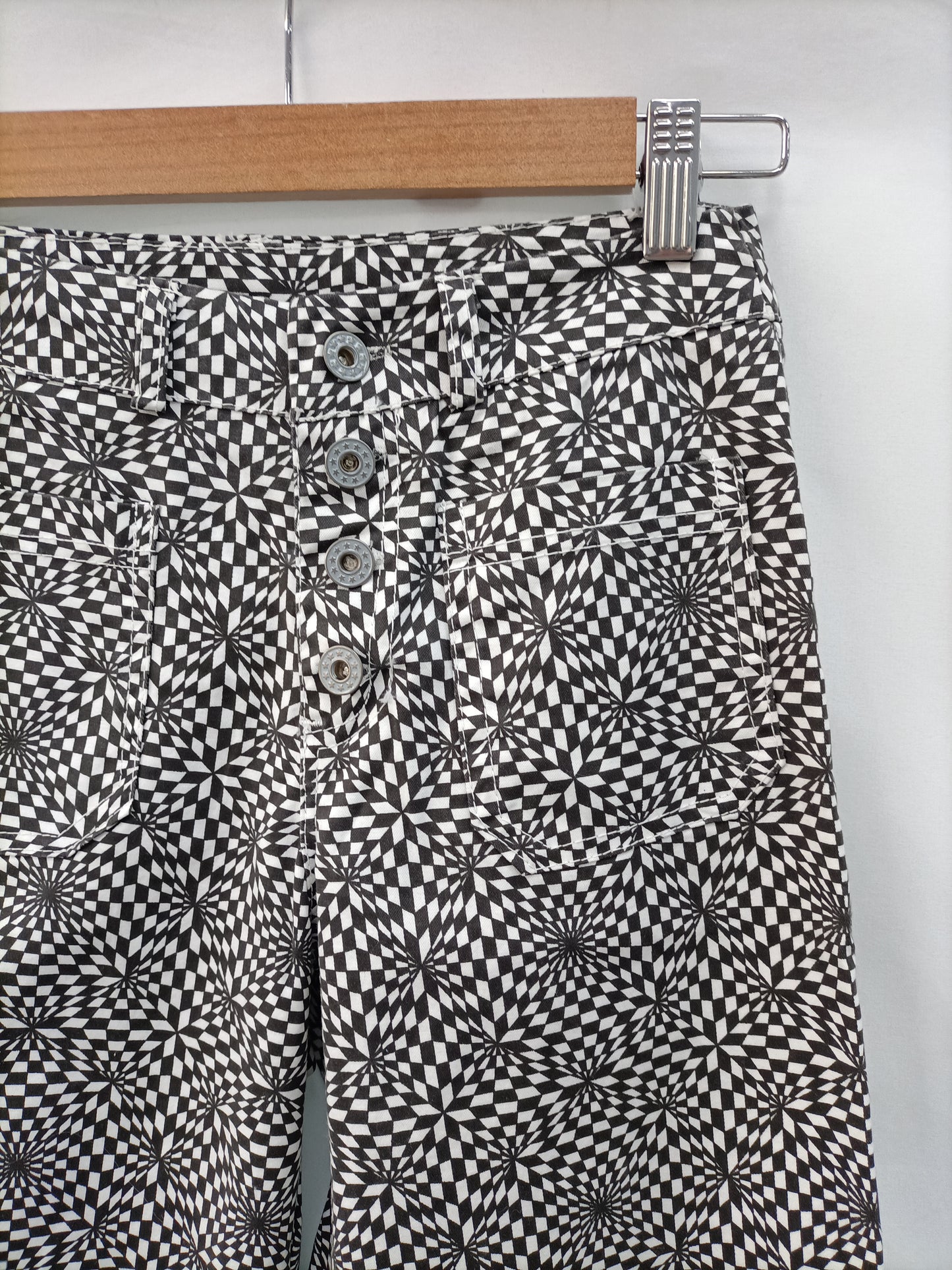 OTHERS. Geometric pants Tu(34)