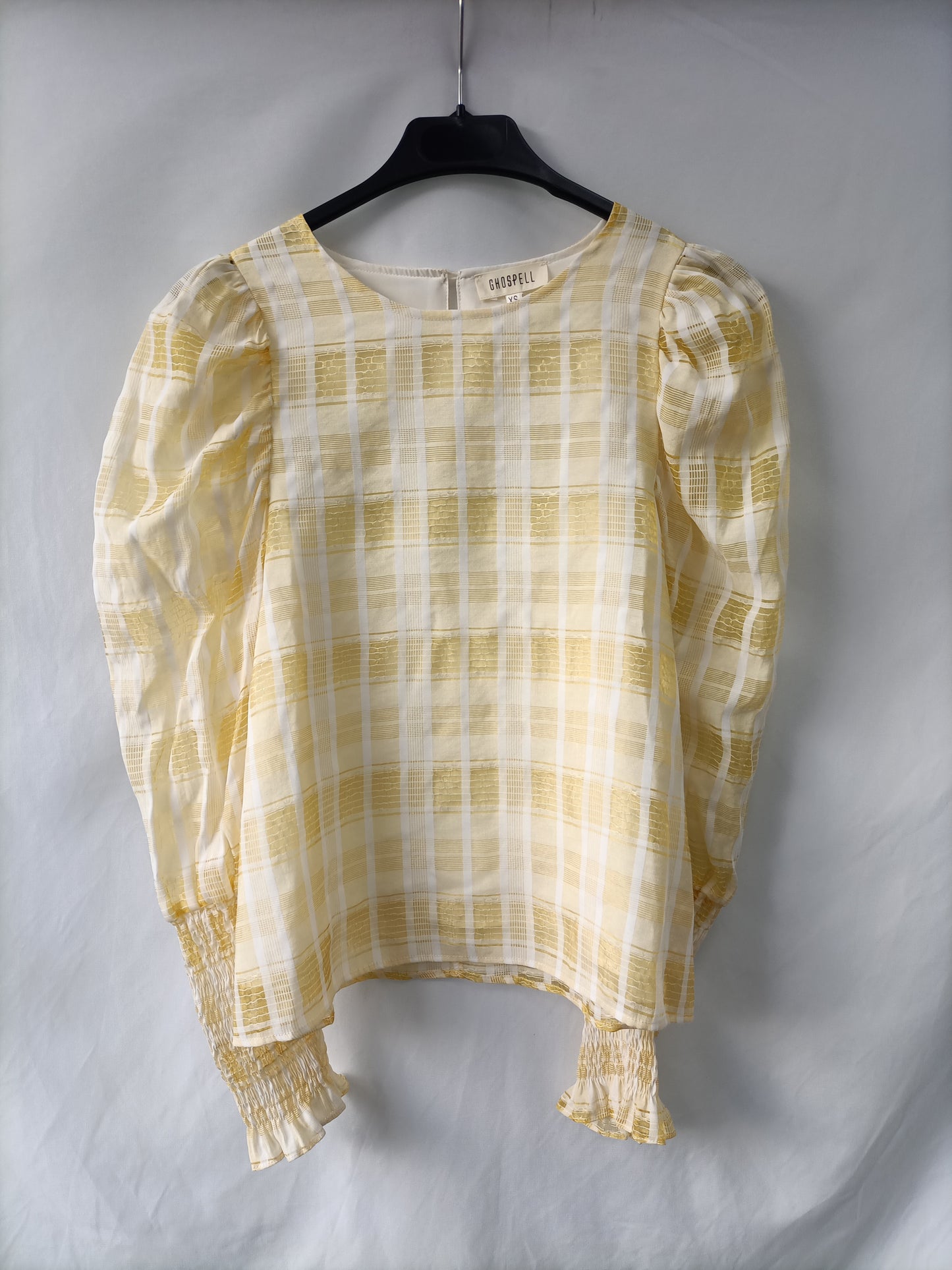 GHOSPELL. Checkered blouse T.xs