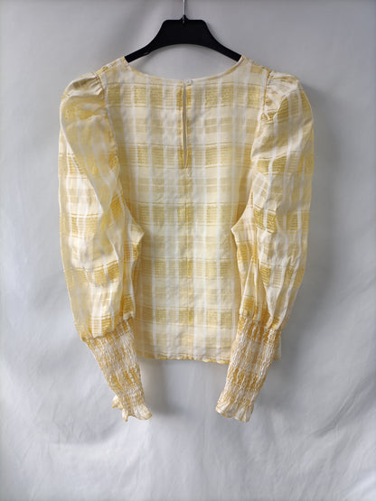 GHOSPELL. Checkered blouse T.xs
