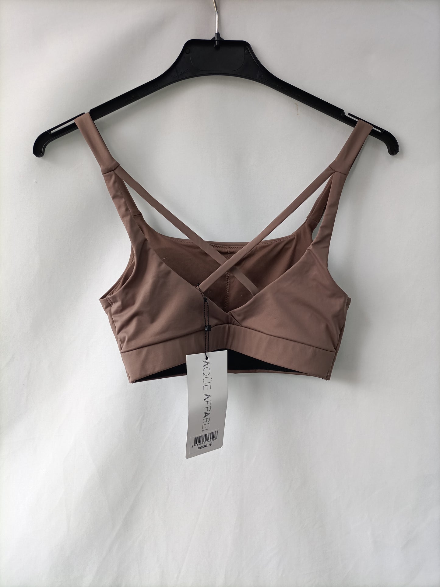 AQUÜE APPAREL. Brown T.xs tops