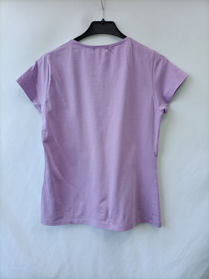 ANIXA. Camiseta morada T.m