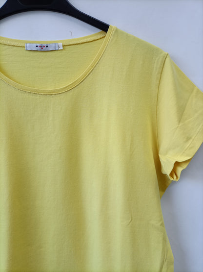 ANIXA. Camiseta amarilla  T.l