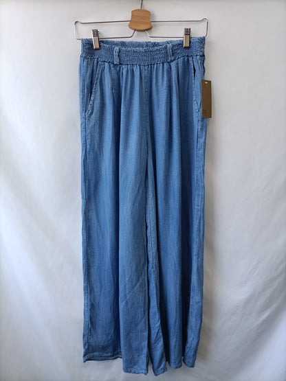 OTRAS. Pantalón fluido denim T.u(s)