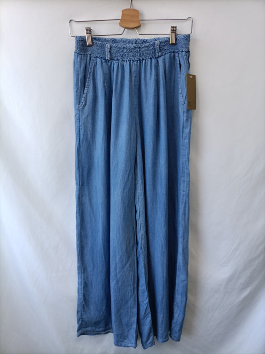 OTRAS. Pantalón fluido denim T.u(s)