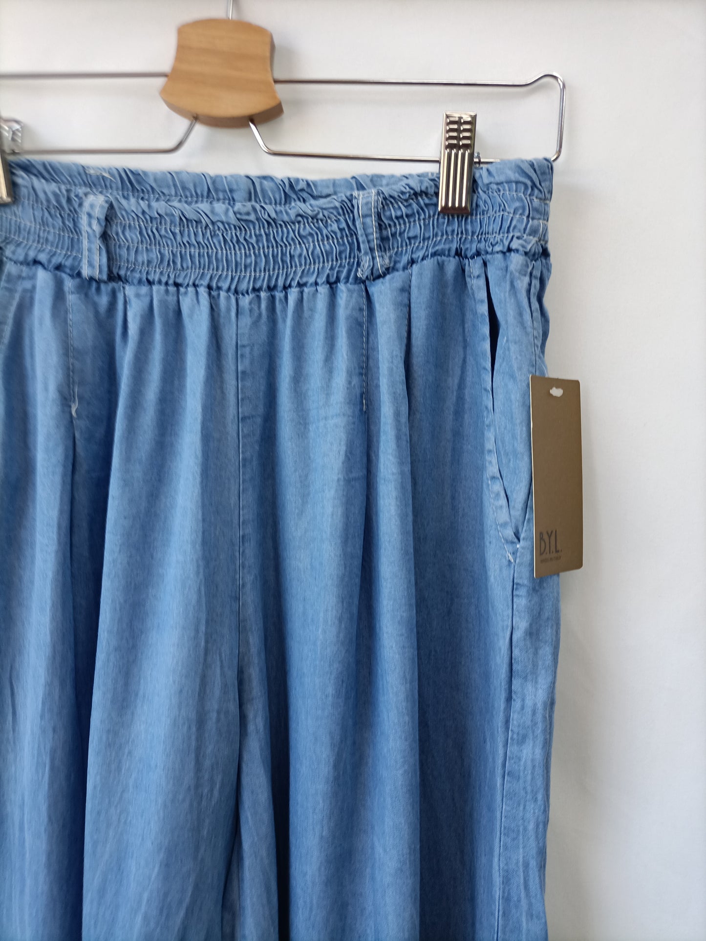 OTRAS. Pantalón fluido denim T.u(s)