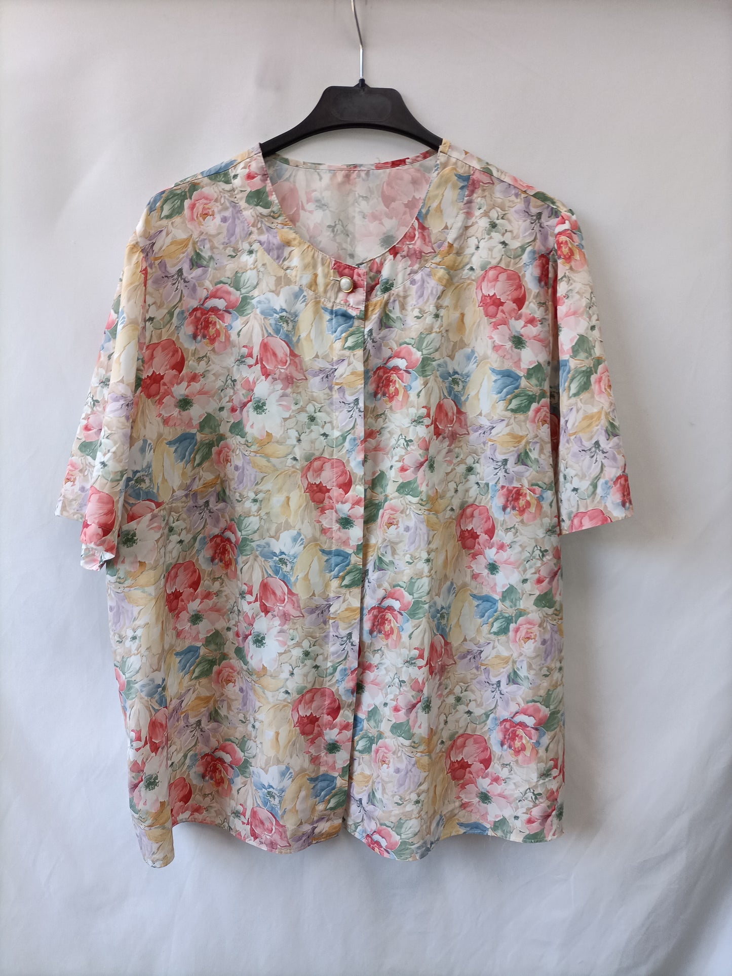 OTHERS. Vintage floral blouse Tu(m/l)
