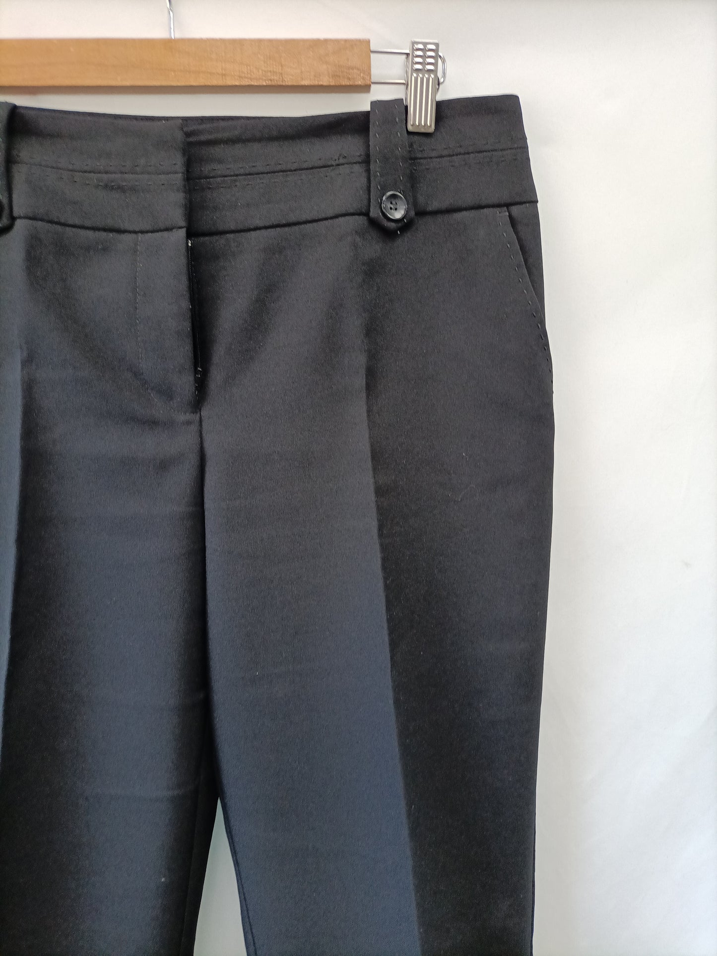 PRIMARK. Wide black trousers Tu(40)
