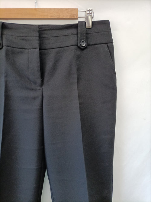 PRIMARK. Pantalón negro ancho T.u(40)