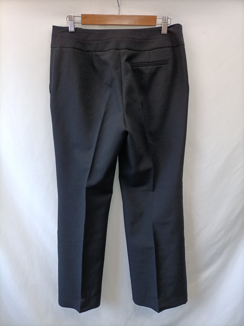 PRIMARK. Pantalón negro ancho T.u(40)