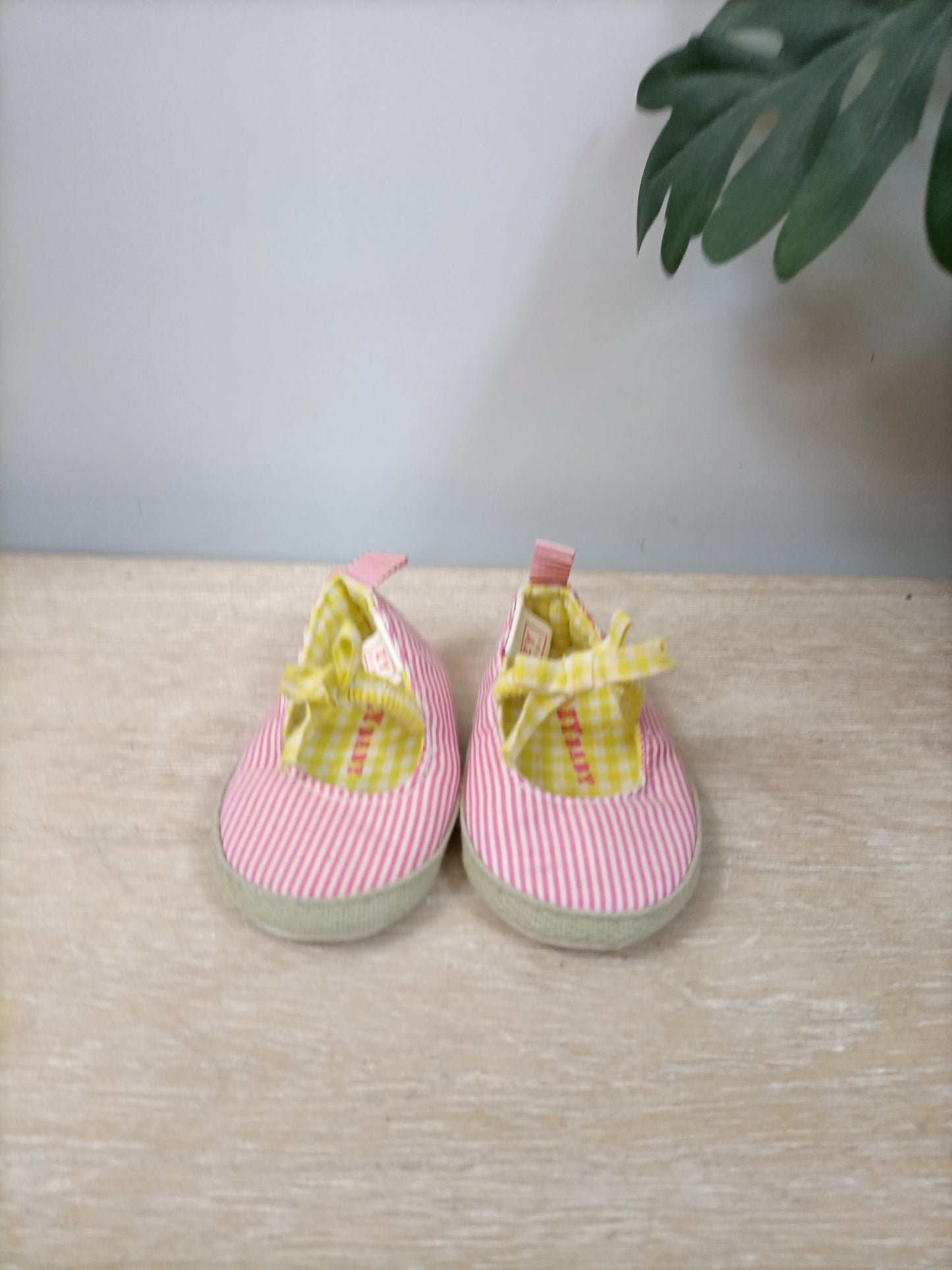 ZY BABY. Striped espadrilles T.14