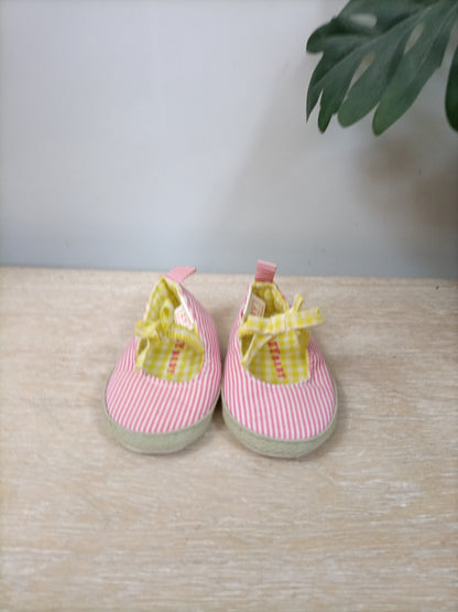 ZY BABY. Striped espadrilles T.14