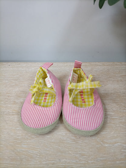 ZY BABY. Striped espadrilles T.14