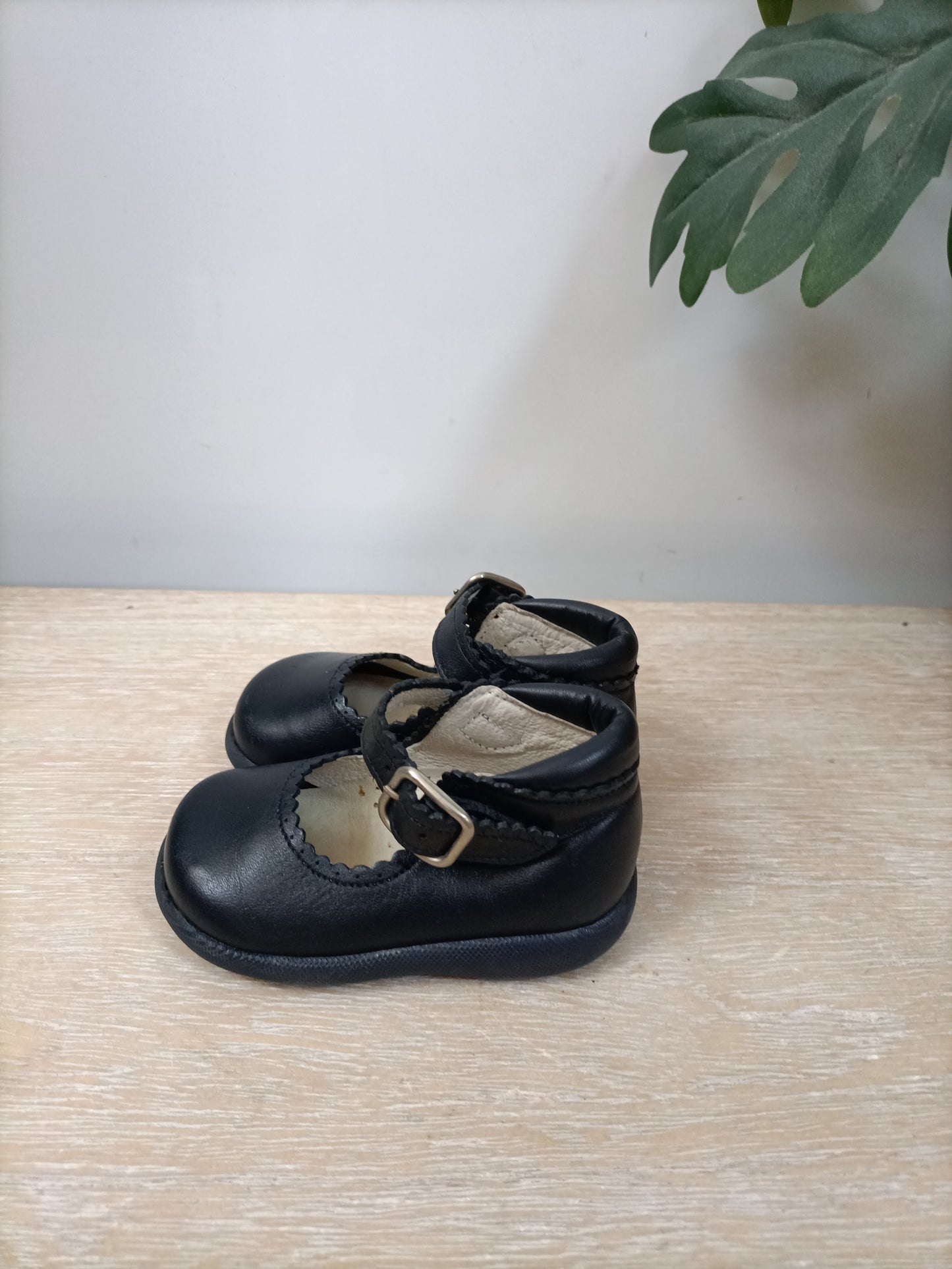 TODY. Zapatos piel azules T.7