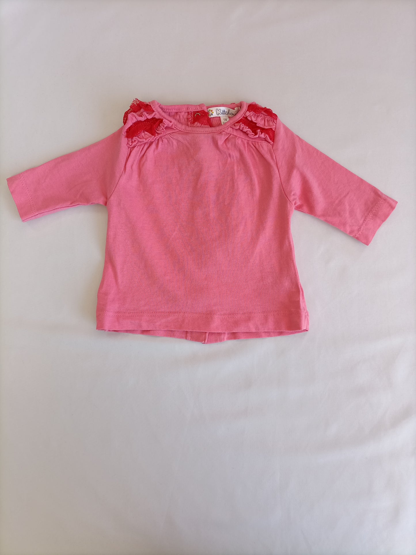 KITCHOUN. Camiseta volantes T.1 me