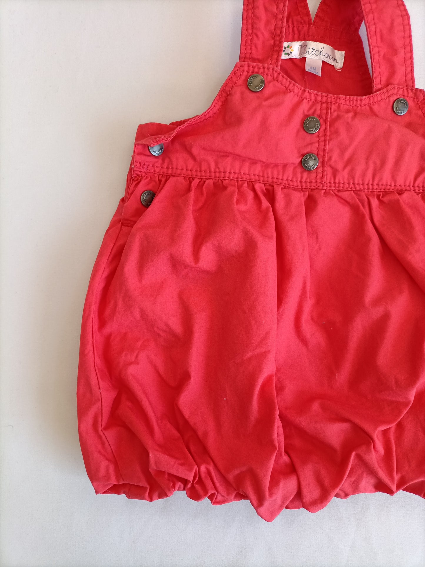 KITCHOUN. Peto rojo  T.3meses