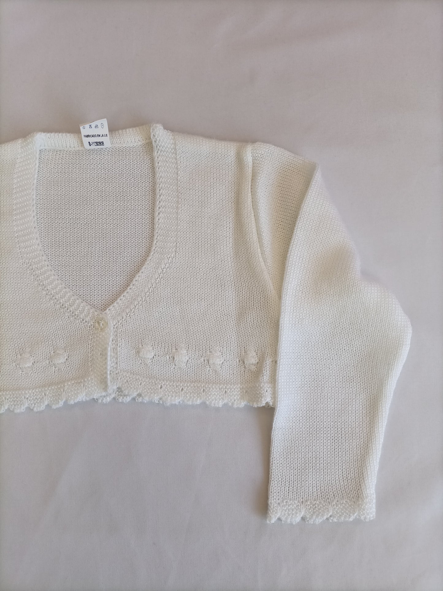 NANAS. Rebeca blanca T.24 meses